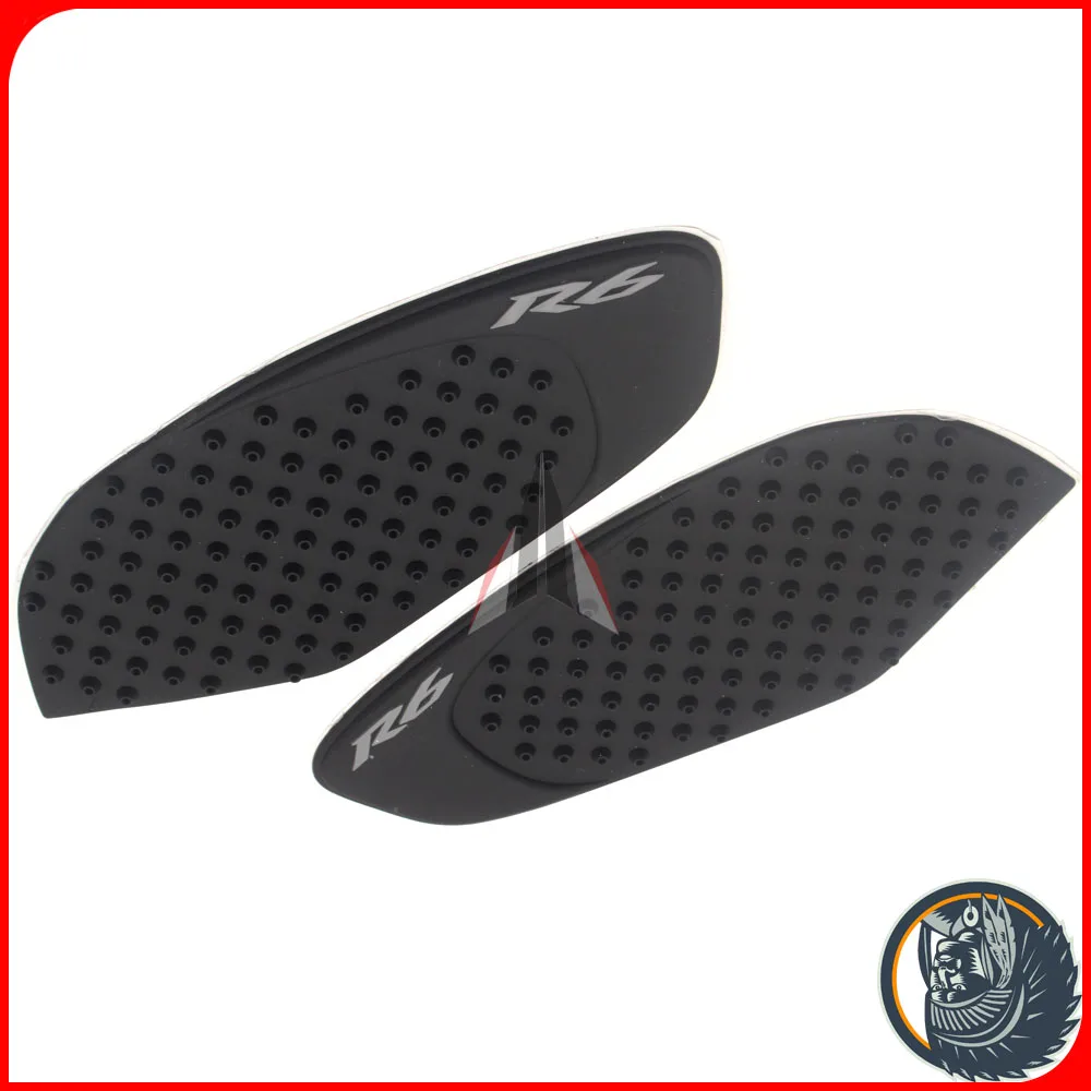Motorcycle Tank side Gas Pad Knee Grips Protector For Yamaha YZF-R6 2006-2007